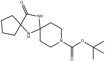 tert-butyl 14-oxo-6,10,13-triazadispiro[4.1.5.2]tetradecane-10-carboxylate 구조식 이미지