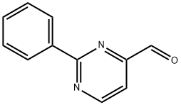2-phenylpyrimidine-4-carbaldehyde Structure