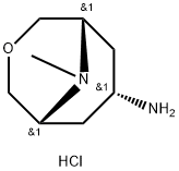 endo-7-amino-9-methyl-3-oxa-9-azabicyclo[3.3.1]nonane dihydrochloride Structure