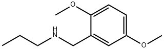 [(2,5-dimethoxyphenyl)methyl](propyl)amine Structure