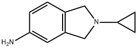 2-cyclopropyl-2,3-dihydro-1H-isoindol-5-amine 구조식 이미지