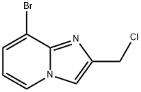 8-bromo-2-(chloromethyl)imidazo[1,2-a]pyridine 구조식 이미지