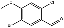 5-Bromo-2-chloro-4-methoxy-benzaldehyde Structure