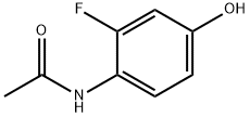 Acetamide,N-(2-fluoro-4-hydroxyphenyl)- Structure