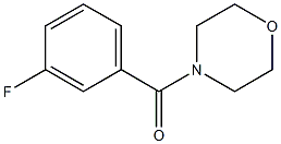 (3-fluorophenyl)-morpholin-4-ylmethanone Structure