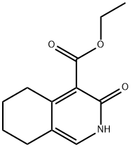 3-Oxo-2,3,5,6,7,8-hexahydro-isoquinoline-4-carboxylic acid ethyl ester Structure