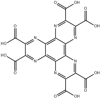 1,4,5,8,9,12-hexaazatriphenylenehexacarboxylic acid 구조식 이미지
