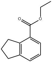 ETHYL 2,3-DIHYDRO-1H-INDENE-4-CARBOXYLATE Structure