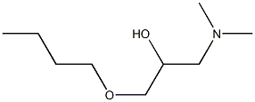 2-Propanol,1-butoxy-3-(dimethylamino)- 구조식 이미지