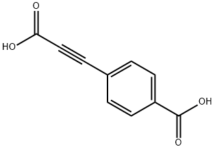 4-Carboxyethynyl-benzoic acid 구조식 이미지
