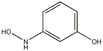 Phenol, 3-(hydroxyamino)- Structure