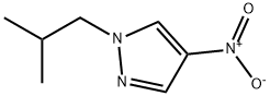 1-(2-methylpropyl)-4-nitro-1H-pyrazole 구조식 이미지