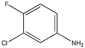 3-chloro-4-fluoroaniline Structure