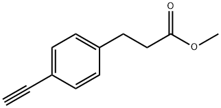 methyl 3-(4-ethynylphenyl)propanoate Structure