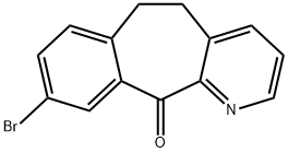 9-BROMO-5H-BENZO[5,6]CYCLOHEPTA[1,2-B]PYRIDIN-11(6H)-ONE Structure