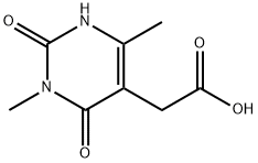 (3,6-dimethyl-2,4-dioxo-1,2,3,4-tetrahydropyrimidin-5-yl)acetic acid Structure