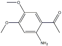 1-(2-amino-4,5-dimethoxyphenyl)ethan-1-one Structure