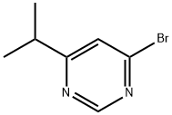 4-bromo-6-isopropylpyrimidine Structure