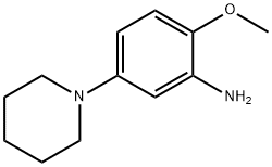 2-methoxy-5-(piperidin-1-yl)aniline Structure