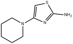 4-piperidin-1-yl-1,3-thiazol-2-amine 구조식 이미지