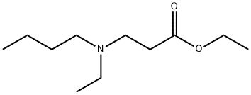 ethyl 3-[butyl(ethyl)amino]propanoate 구조식 이미지