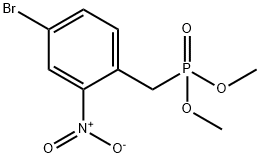 Dimethyl 4-Bromo-2-nitrobenzylphosphonate 구조식 이미지