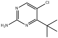 4-(TERT-BUTYL)-5-CHLOROPYRIMIDIN-2-AMINE Structure