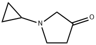 1-cyclopropylpyrrolidin-3-one 구조식 이미지