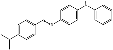 N-(4-isopropylbenzylidene)-N'-phenyl-1,4-benzenediamine 구조식 이미지