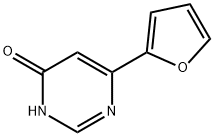 6-(furan-2-yl)-1H-pyrimidin-4-one 구조식 이미지