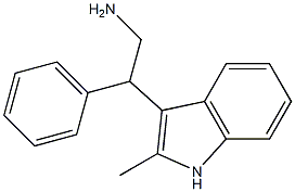 2-(2-methyl-1H-indol-3-yl)-2-phenylethanamine Structure