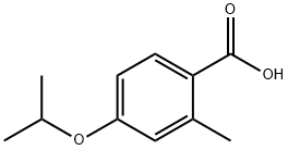 4-Isopropoxy-2-methylbenzoic acid 구조식 이미지