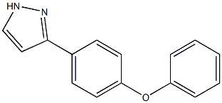 1H-Pyrazole, 3-(4-phenoxyphenyl)- Structure