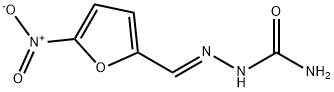 [(E)-(5-nitrofuran-2-yl)methylideneamino]urea Structure