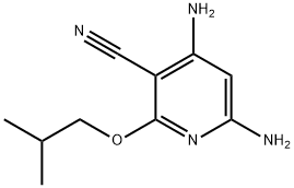 4,6-Diamino-2-isobutoxy-nicotinonitrile Structure