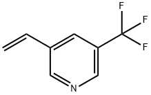 3-ethenyl-5-(trifluoromethyl)pyridine Structure