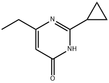 2-cyclopropyl-6-ethyl-3,4-dihydropyrimidin-4-one Structure