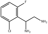 1-(2-Chloro-6-fluoro-phenyl)-ethane-1,2-diamine Structure