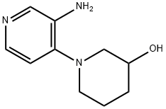 3-Amino-3,4,5,6-tetrahydro-2H-[1,4]bipyridinyl-3-ol Structure