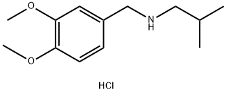 [(3,4-dimethoxyphenyl)methyl](2-methylpropyl)amine hydrochloride 구조식 이미지