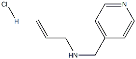 (prop-2-en-1-yl)[(pyridin-4-yl)methyl]amine hydrochloride 구조식 이미지