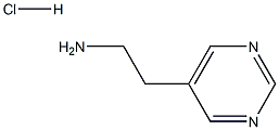 2-(Pyrimidin-5-yl)ethanamine hydrochloride 구조식 이미지