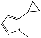 5-cyclopropyl-1-methyl-1H-pyrazole 구조식 이미지