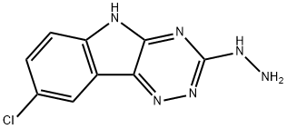 (6-Chloro-9H-1,3,4,9-tetraaza-fluoren-2-yl)-hydrazine Structure