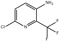 6-CHLORO-2-(TRIFLUOROMETHYL)PYRIDIN-3-AMINE Structure