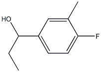 1-(4-fluoro-3-methylphenyl)propan-1-ol Structure