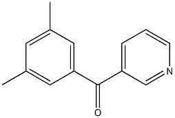 (3,5-dimethylphenyl)-pyridin-3-ylmethanone Structure