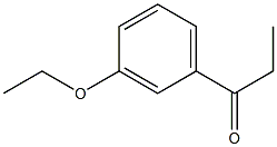 1-(3-ethoxyphenyl)propan-1-one Structure