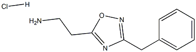 [2-(3-benzyl-1,2,4-oxadiazol-5-yl)ethyl]amine hydrochloride 구조식 이미지