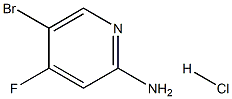 5-Bromo-4-fluoropyridin-2-amine hydrochloride 구조식 이미지